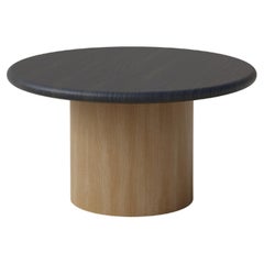 Raindrop Coffee Table, 600, Black Oak / Oak