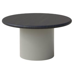 Raindrop Coffee Table, 600, Black Oak / Pebble Grey