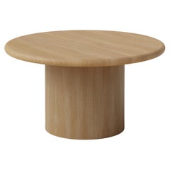 Raindrop Coffee Table, 600, Oak / Oak