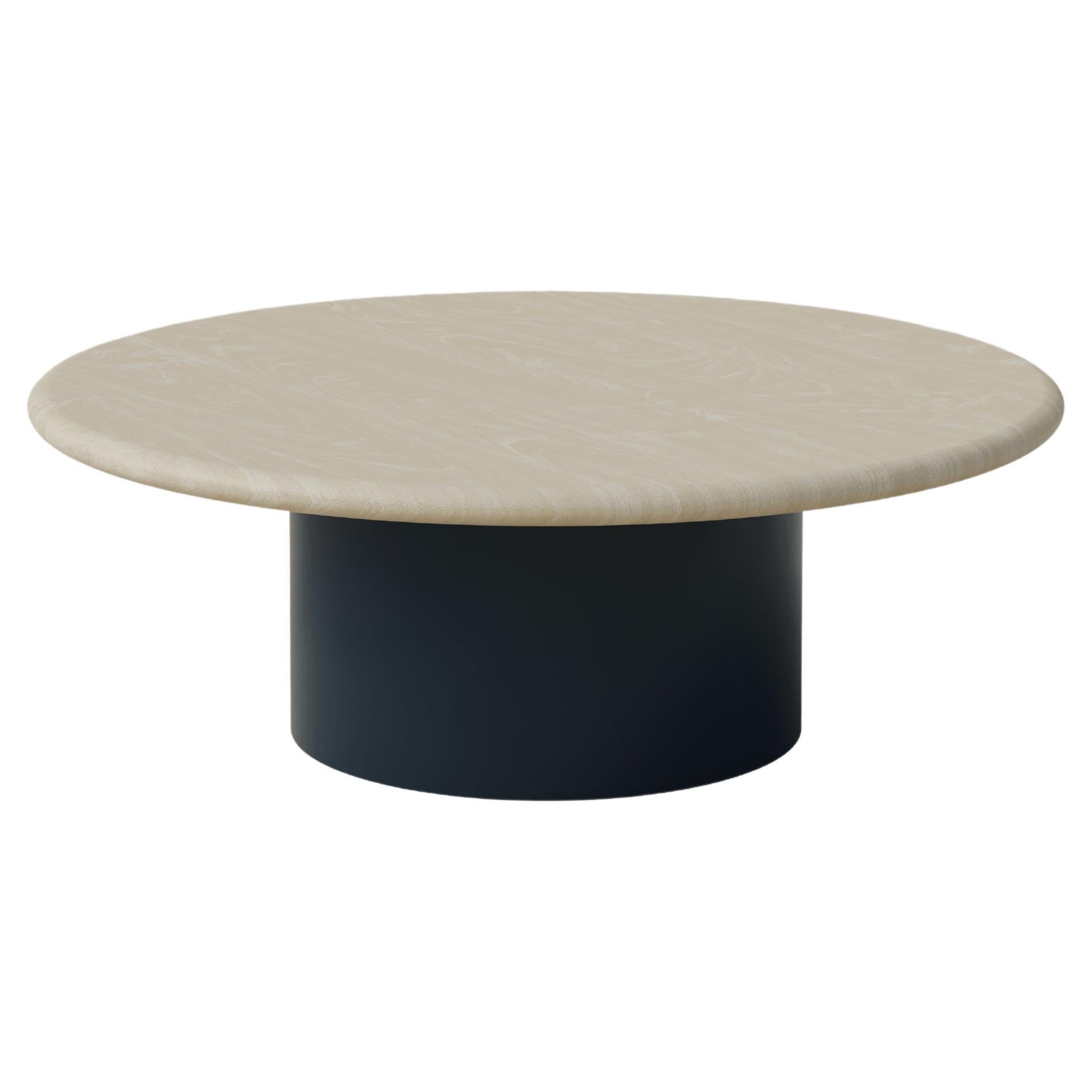 Raindrop Coffee Table, 800, Ash / Midnight Blue For Sale