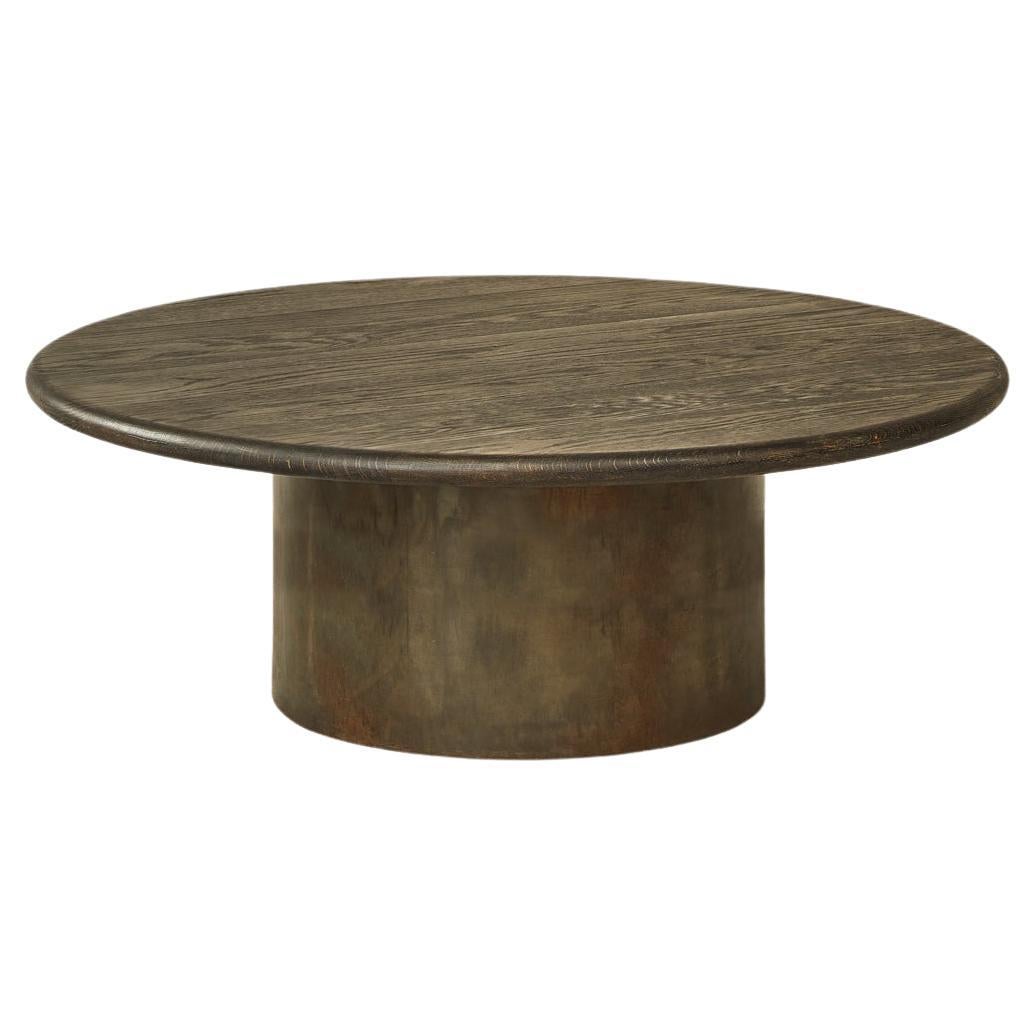Raindrop Coffee Table, 800, Black Oak / Patinated  For Sale