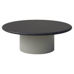 Table basse Raindrop 800, chêne noir/gris galuchat