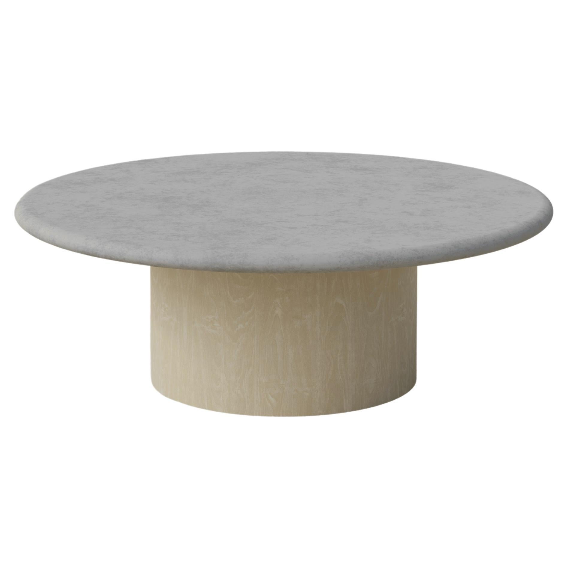 Raindrop Coffee Table, 800, Microcrete / Ash For Sale