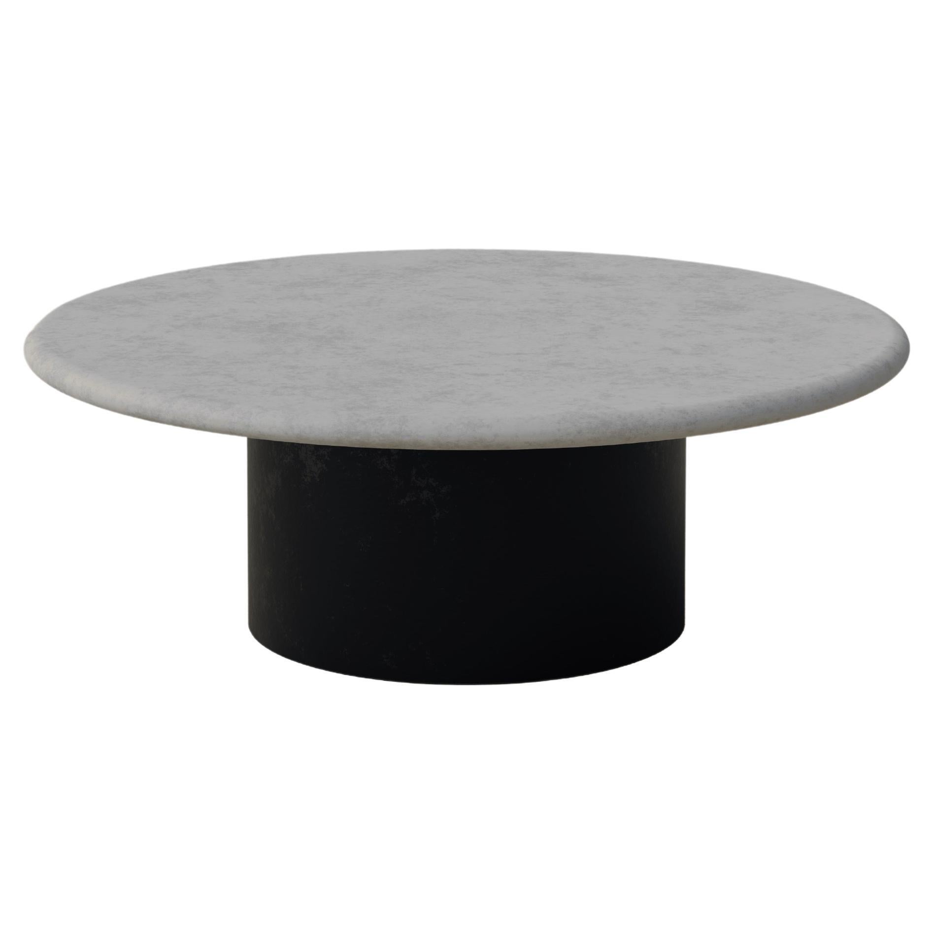 Raindrop Coffee Table, 800, Microcrete / Patinated For Sale