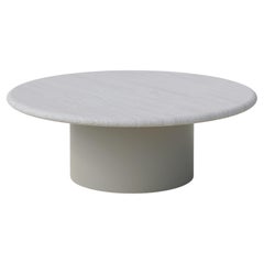 Table basse Raindrop 800, chêne blanc/gris galuchat