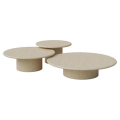 Raindrop Coffee Table Set, 600, 800, 1000, Ash / Ash