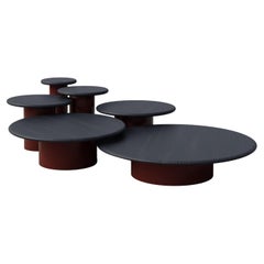 Raindrop Full Set, Black Oak / Terracotta