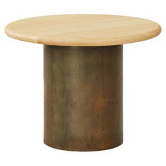 Raindrop Side Table, 500, Ash / Patinated