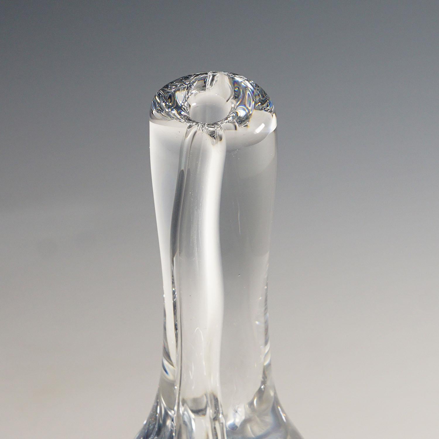 Swedish Raindrop Vase by Göran Wärff for Kosta, 1980s