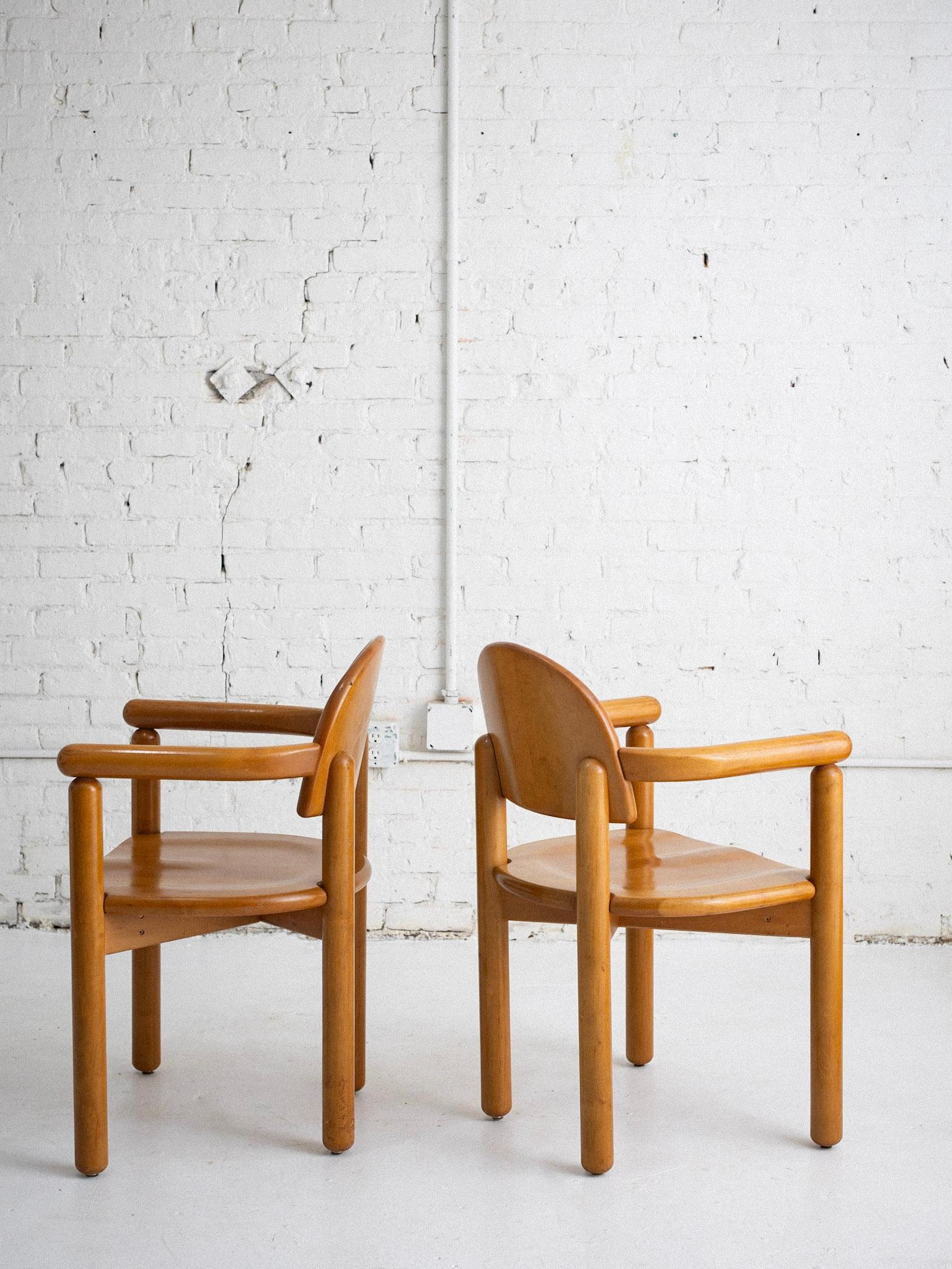 Rainer Daumiller Sessel aus Buchenholz im Zustand „Gut“ in Brooklyn, NY