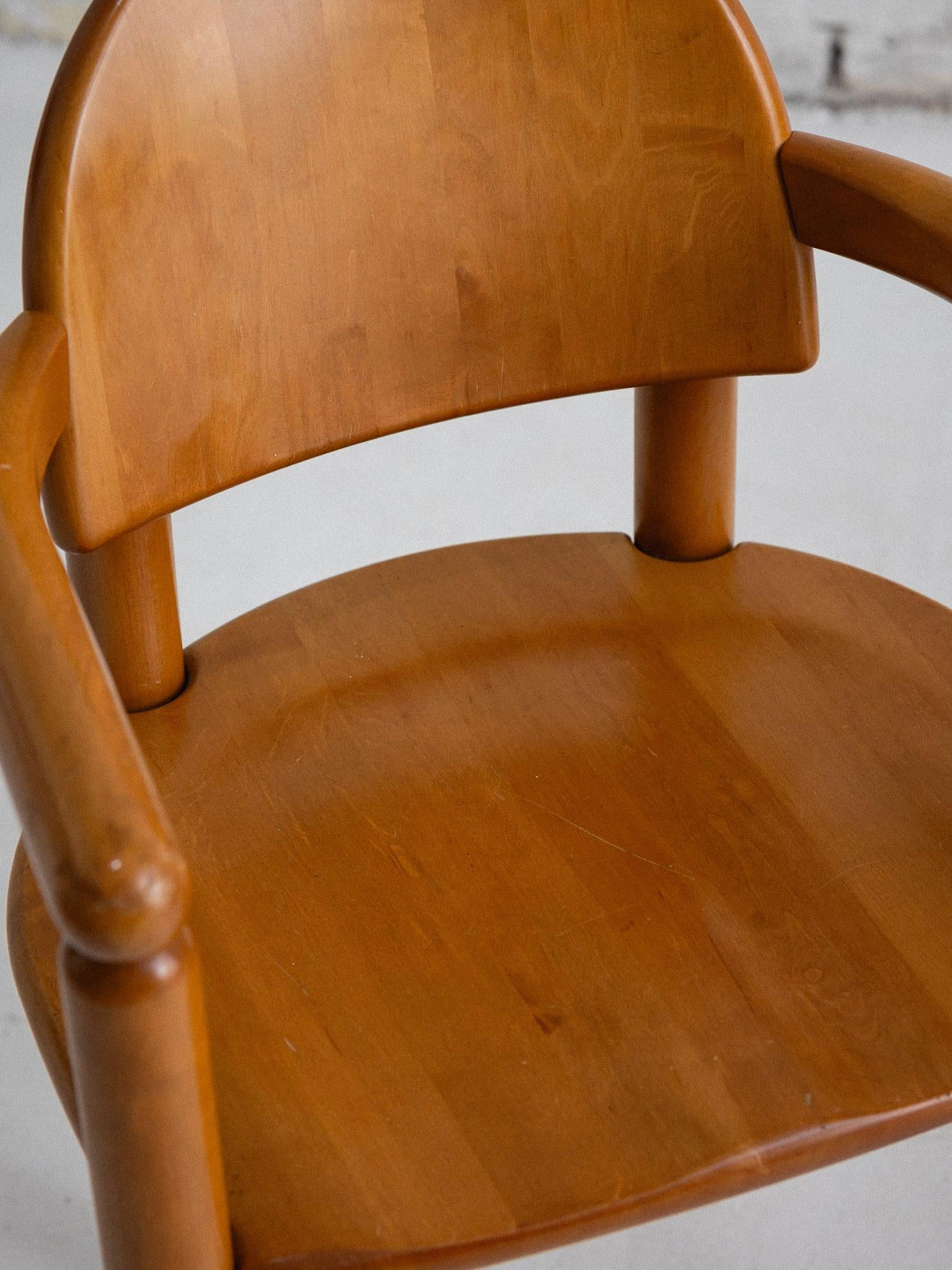 Rainer Daumiller Sessel aus Buchenholz 1