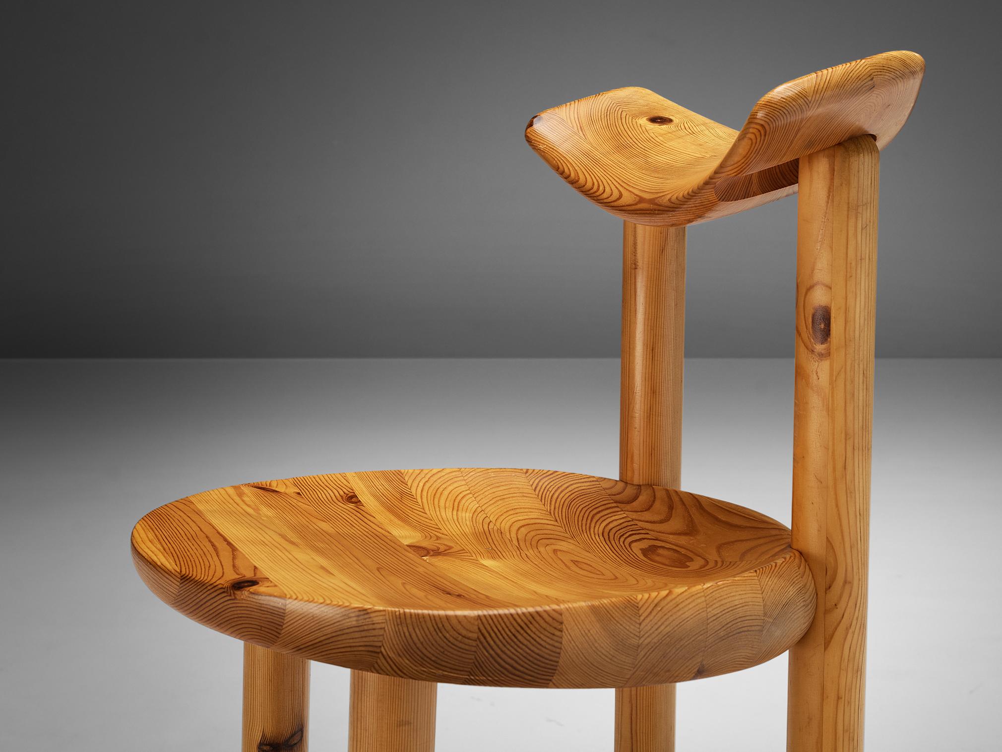 Danish Rainer Daumiller Chair in Pine