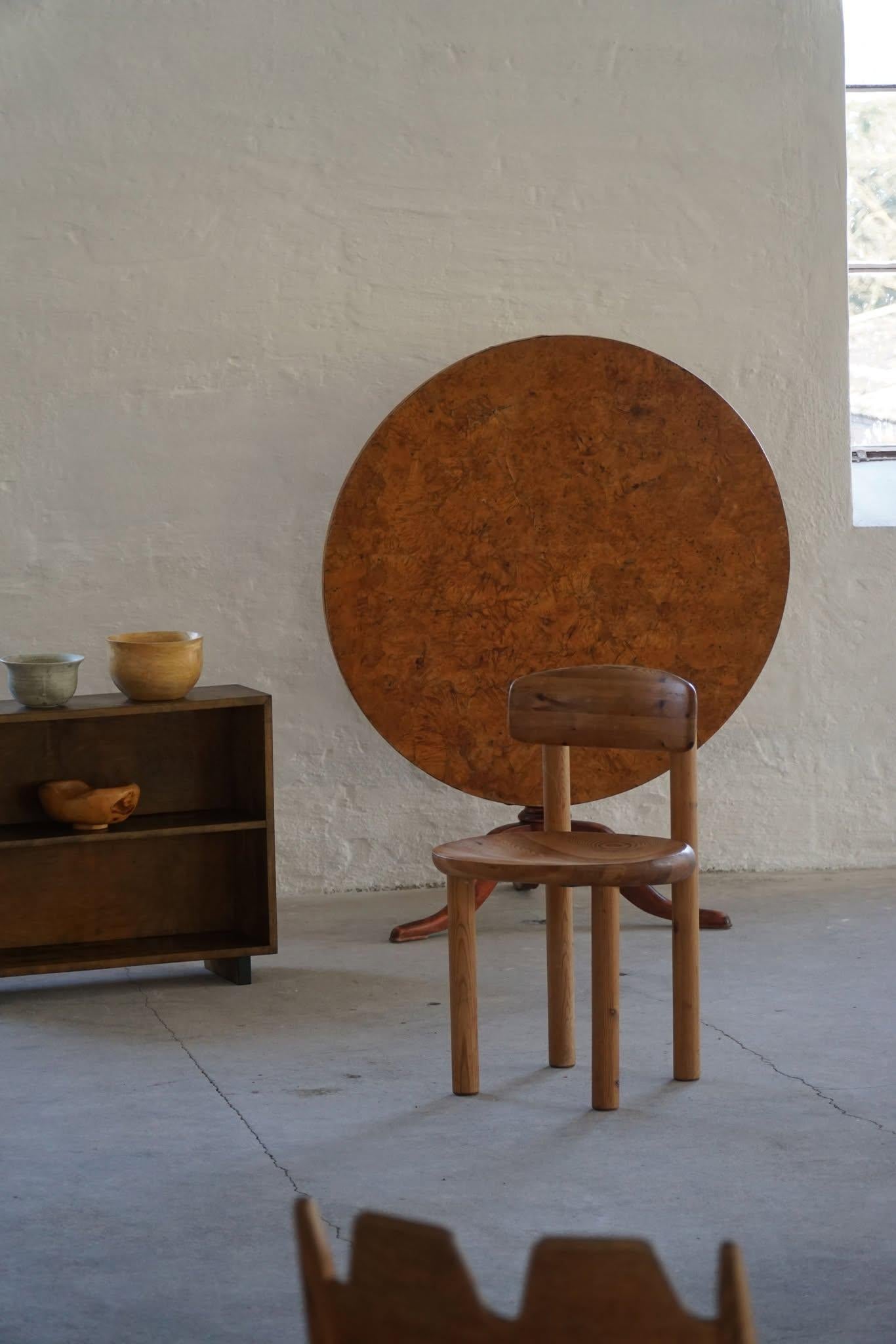 Chaise de bureau/de salle à manger Rainer Daumiller en pin massif, design moderne danois, 1970 en vente 7