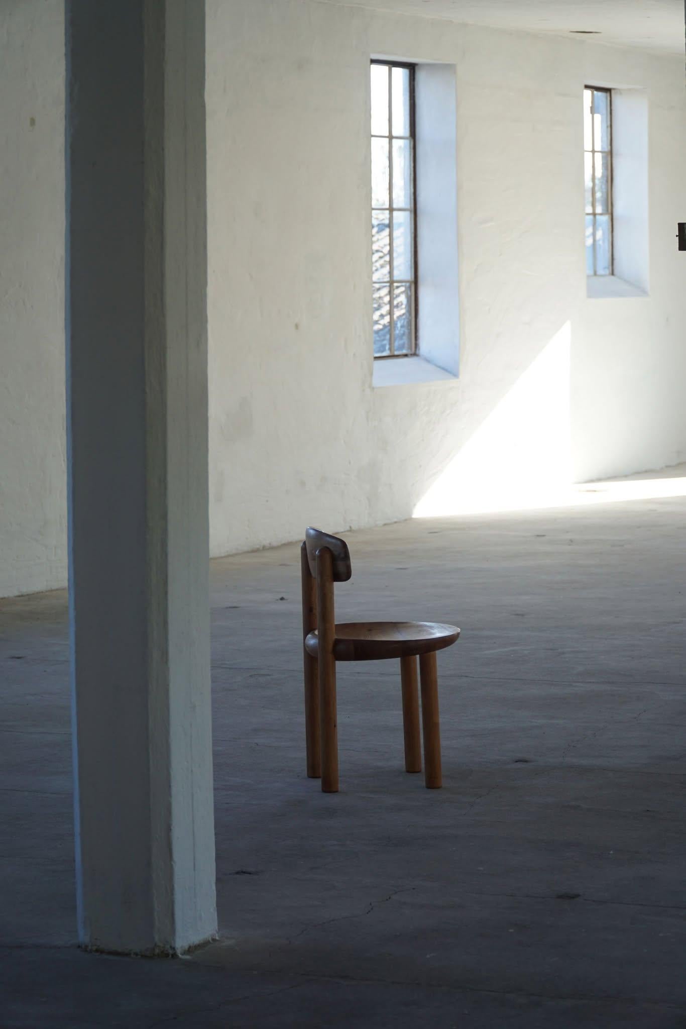 Chaise de bureau/de salle à manger Rainer Daumiller en pin massif, design moderne danois, 1970 en vente 11
