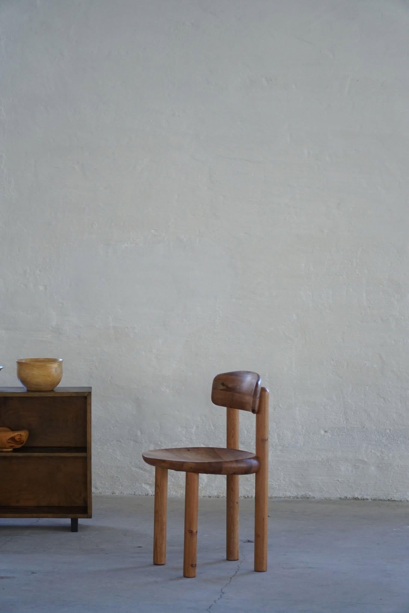 Danois Chaise de bureau/de salle à manger Rainer Daumiller en pin massif, design moderne danois, 1970 en vente