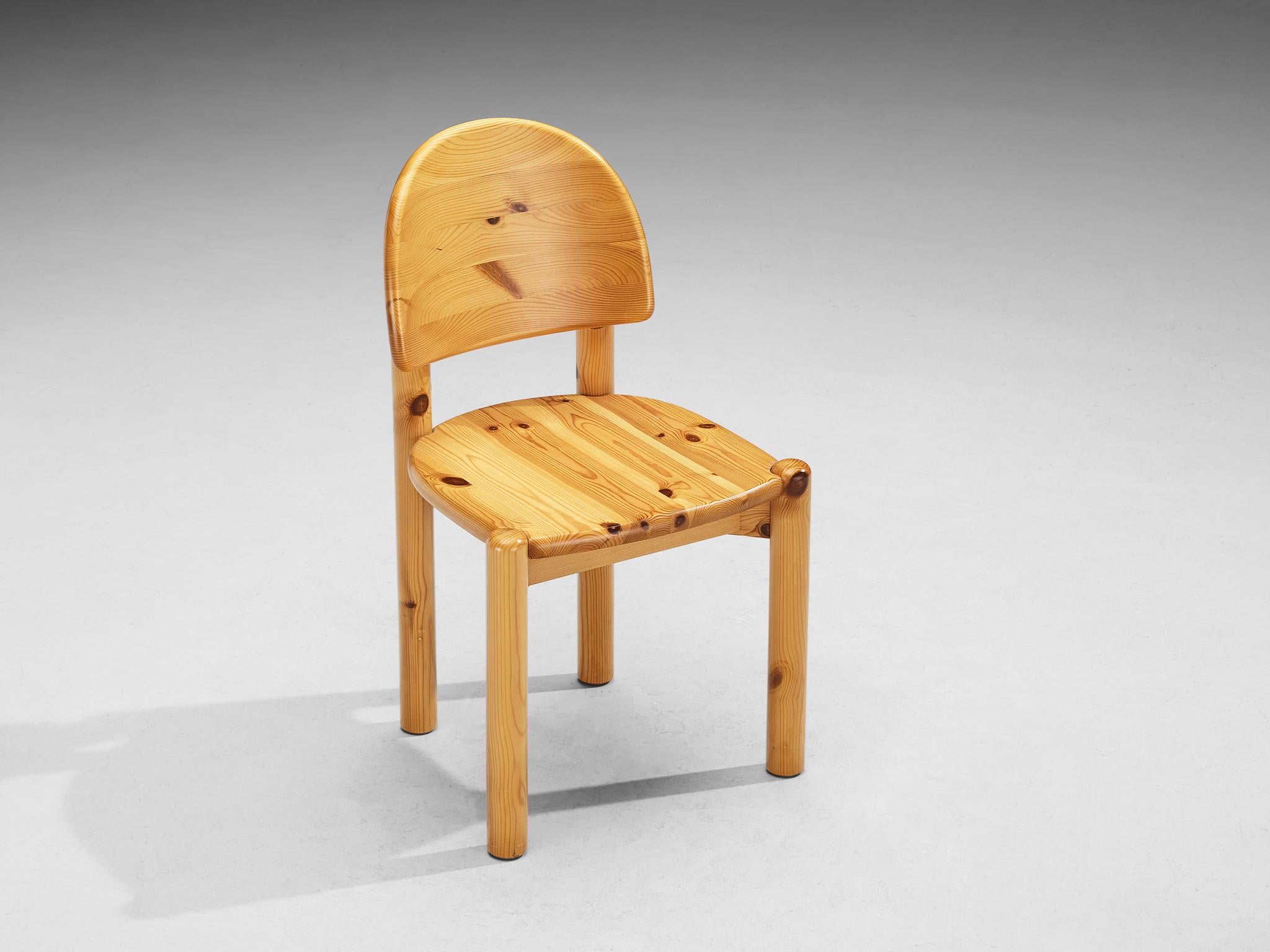 Late 20th Century Rainer Daumiller Dining Chair in Pine For Sale