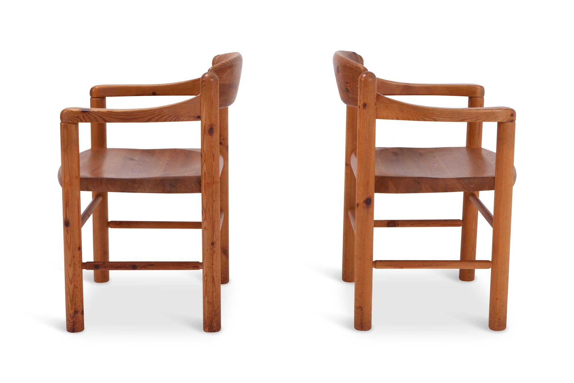 Rainer Daumiller Dining Chairs in Solid Pine, Set of Six 1