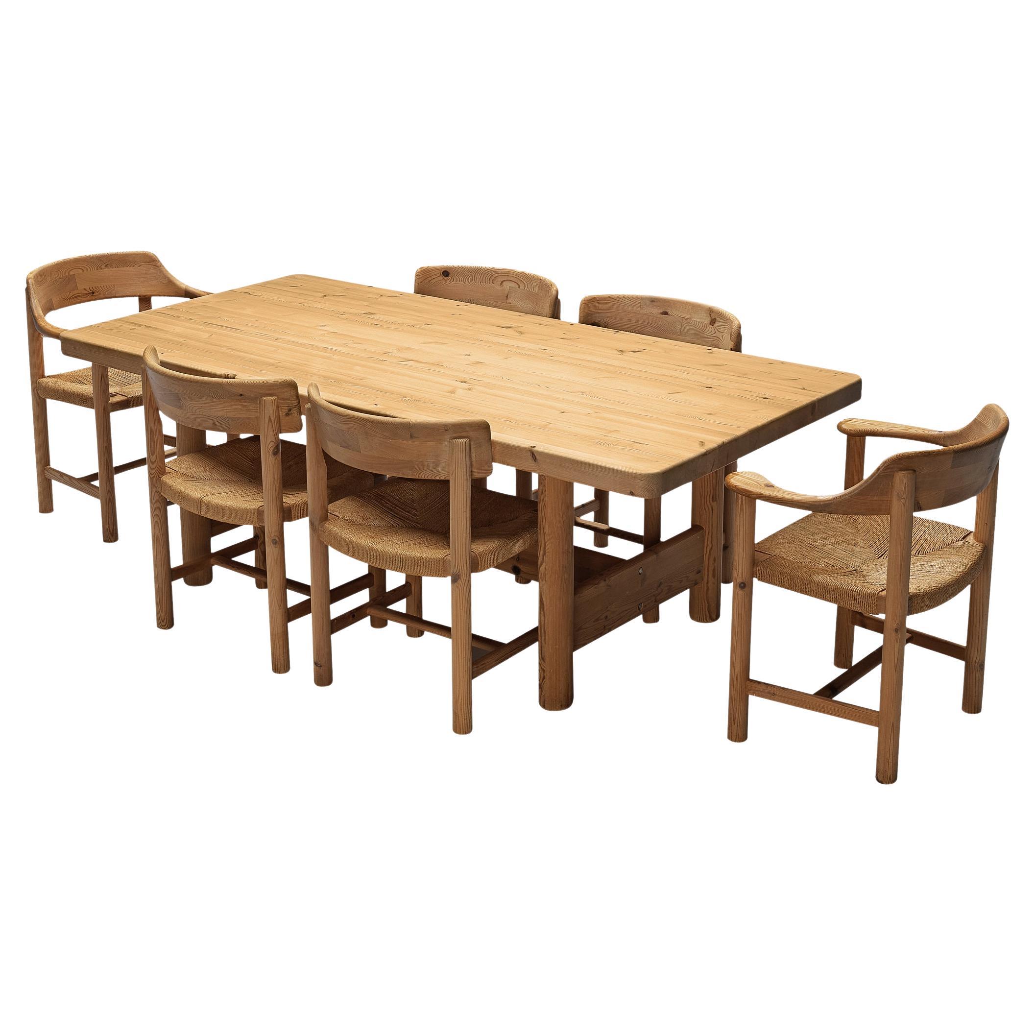 Rainer Daumiller Dining Room Set With Six Chairs