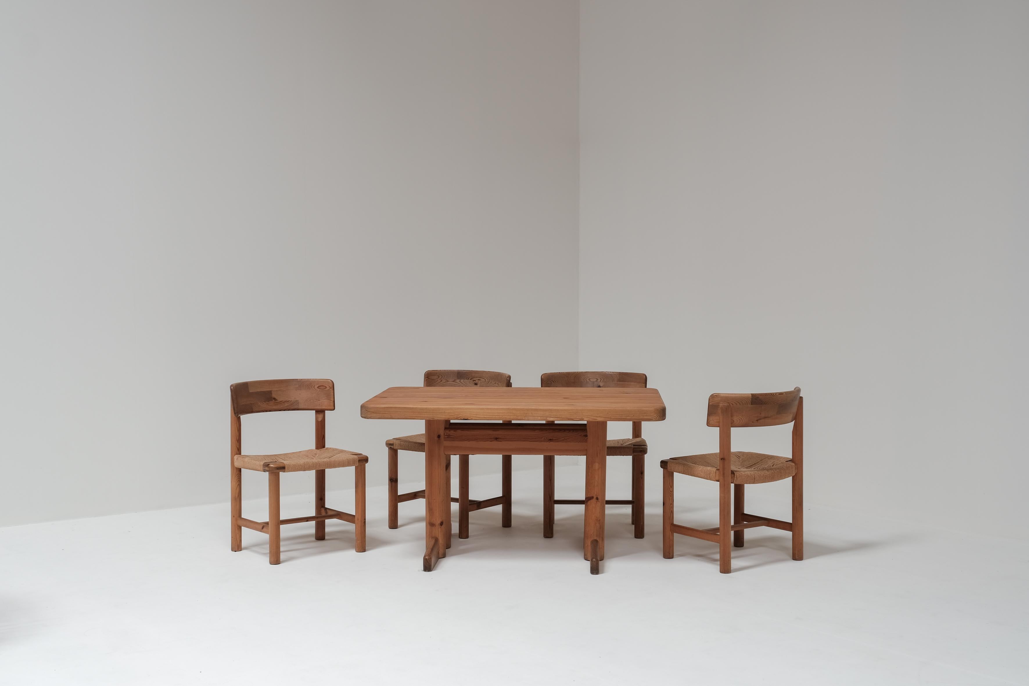 Rainer Daumiller dining set 1960 In Good Condition In Boom, Vlaams Gewest