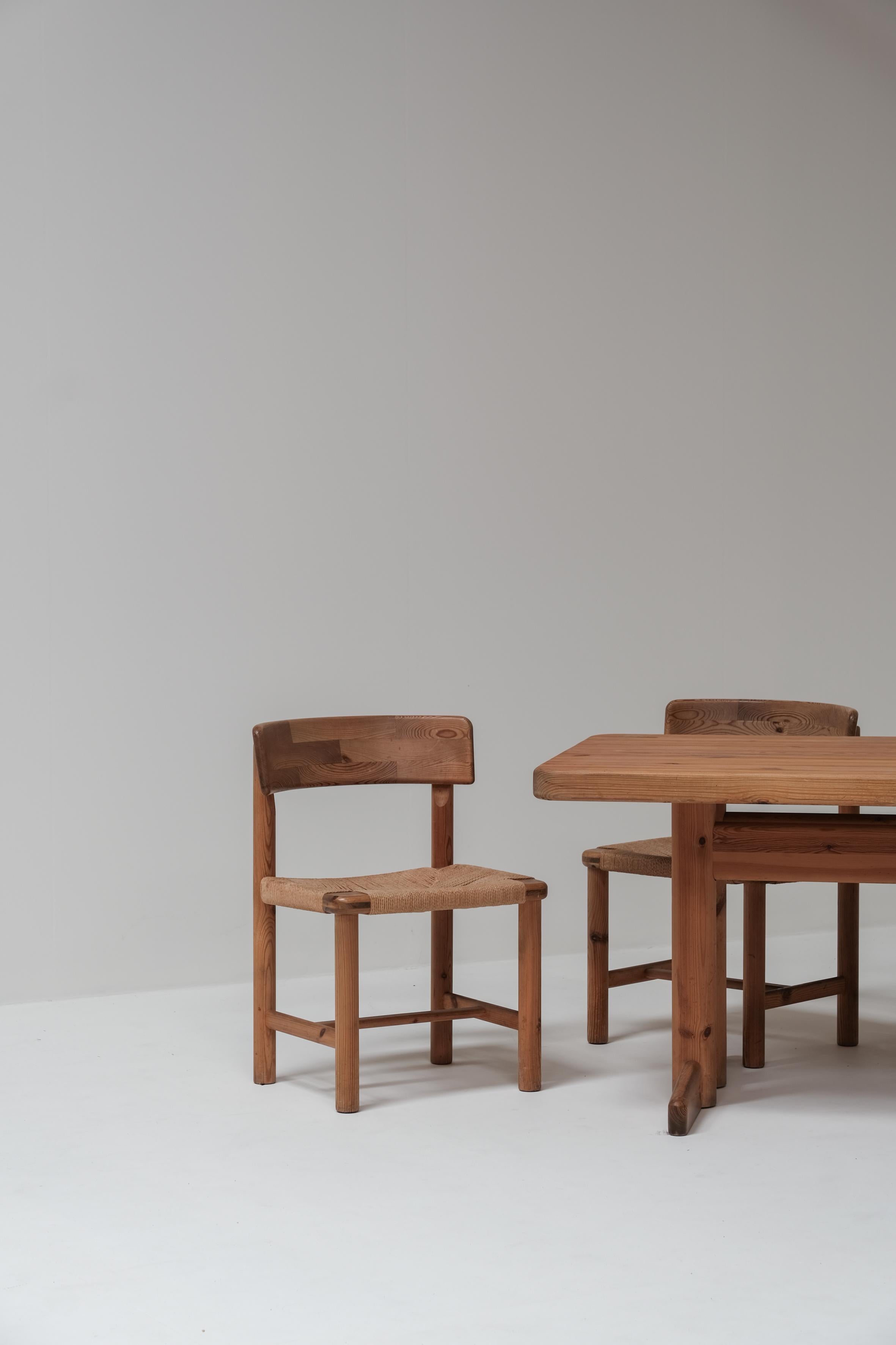 20th Century Rainer Daumiller dining set 1960