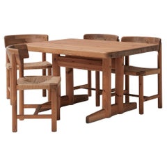 Rainer Daumiller dining set 1960
