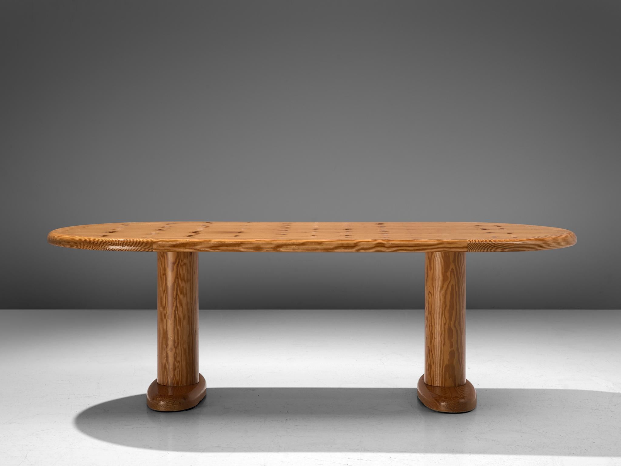 Rainer Daumiller Dining Table in Pine (Skandinavische Moderne)