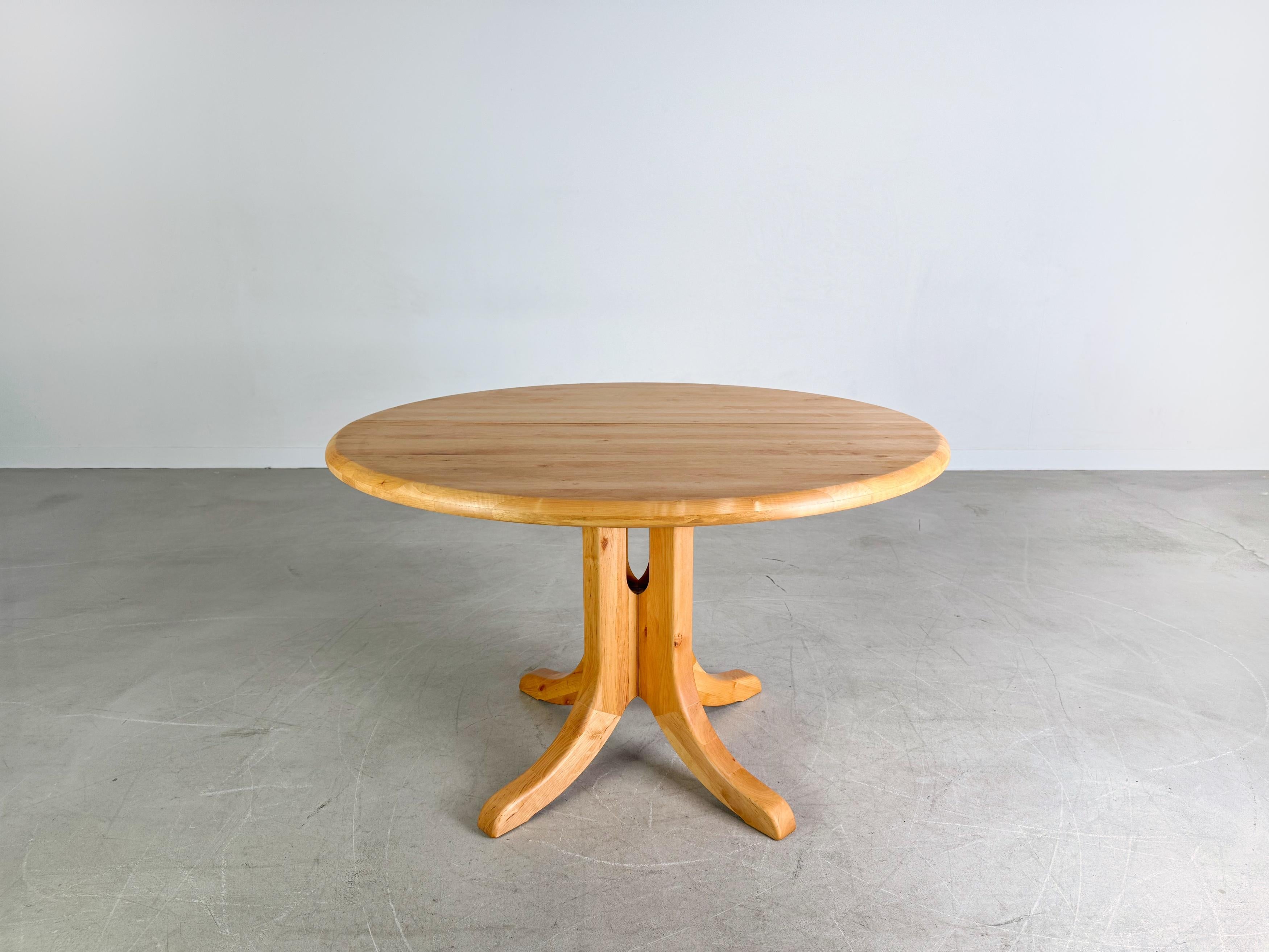 Mid-Century Modern Rainer Daumiller Esstisch Kiefer Midcentury Design ausziehbar For Sale