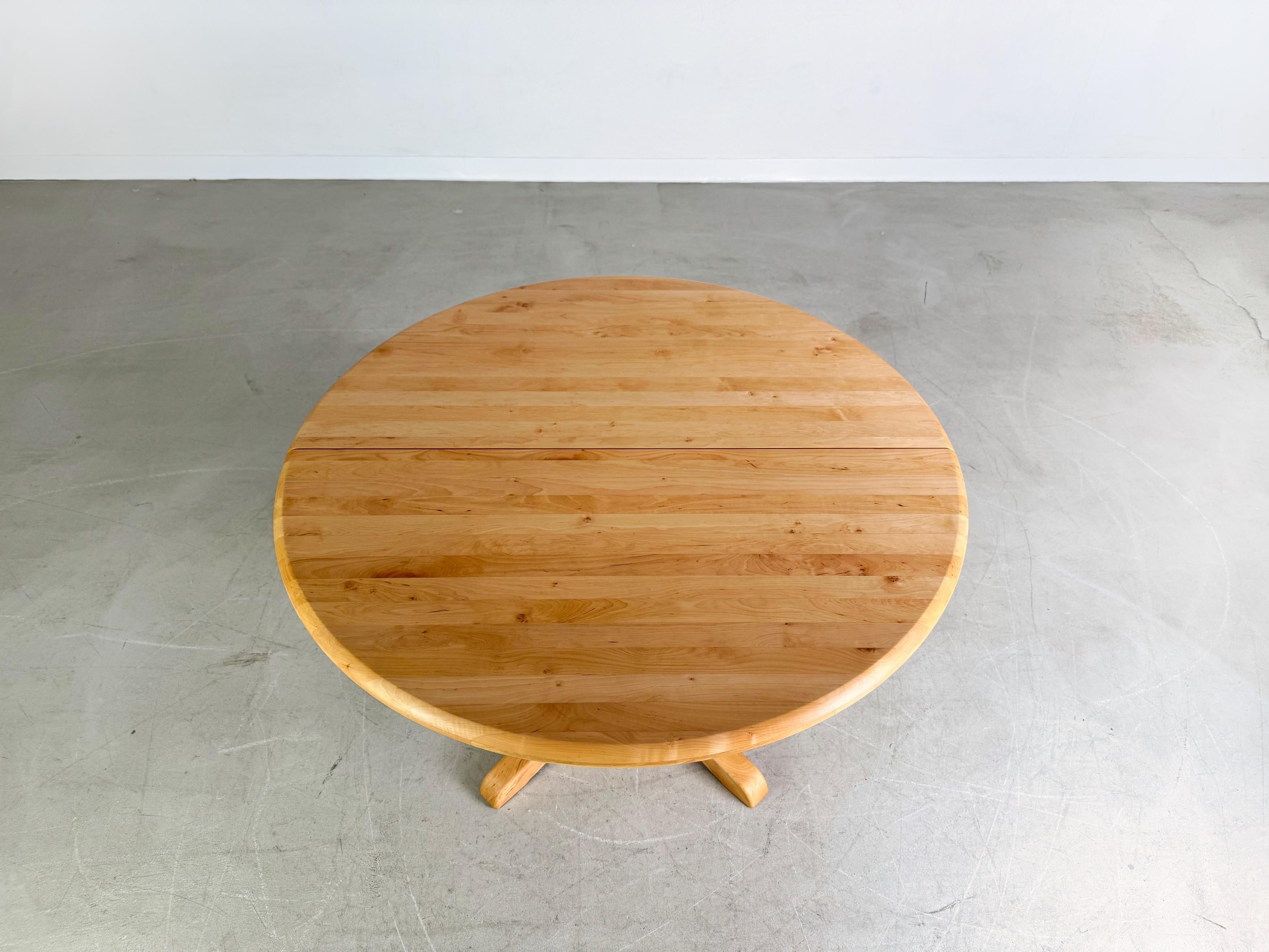 German Rainer Daumiller Esstisch Kiefer Midcentury Design ausziehbar For Sale
