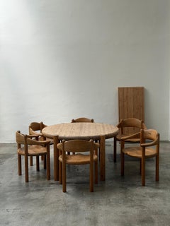 Rainer Daumiller, Extendable Dining Set, Hirtshals Savvaerk, Denmark, 1970s