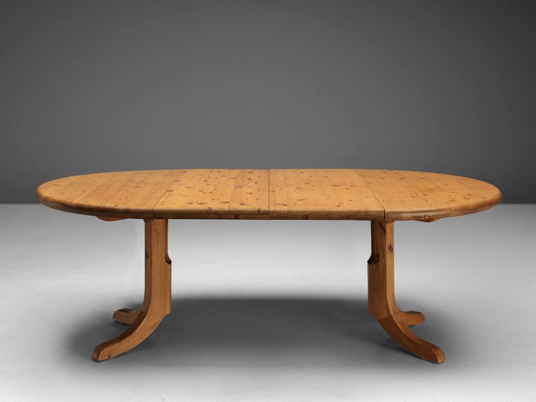 Rainer Daumiller Extendable Dining Table in Pine For Sale at 1stDibs