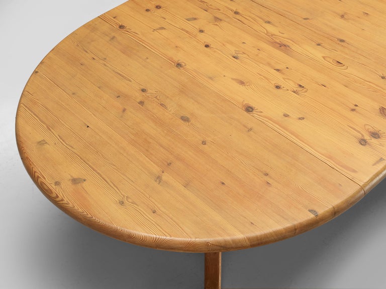 Rainer Daumiller Extendable Dining Table in Pine For Sale at 1stDibs