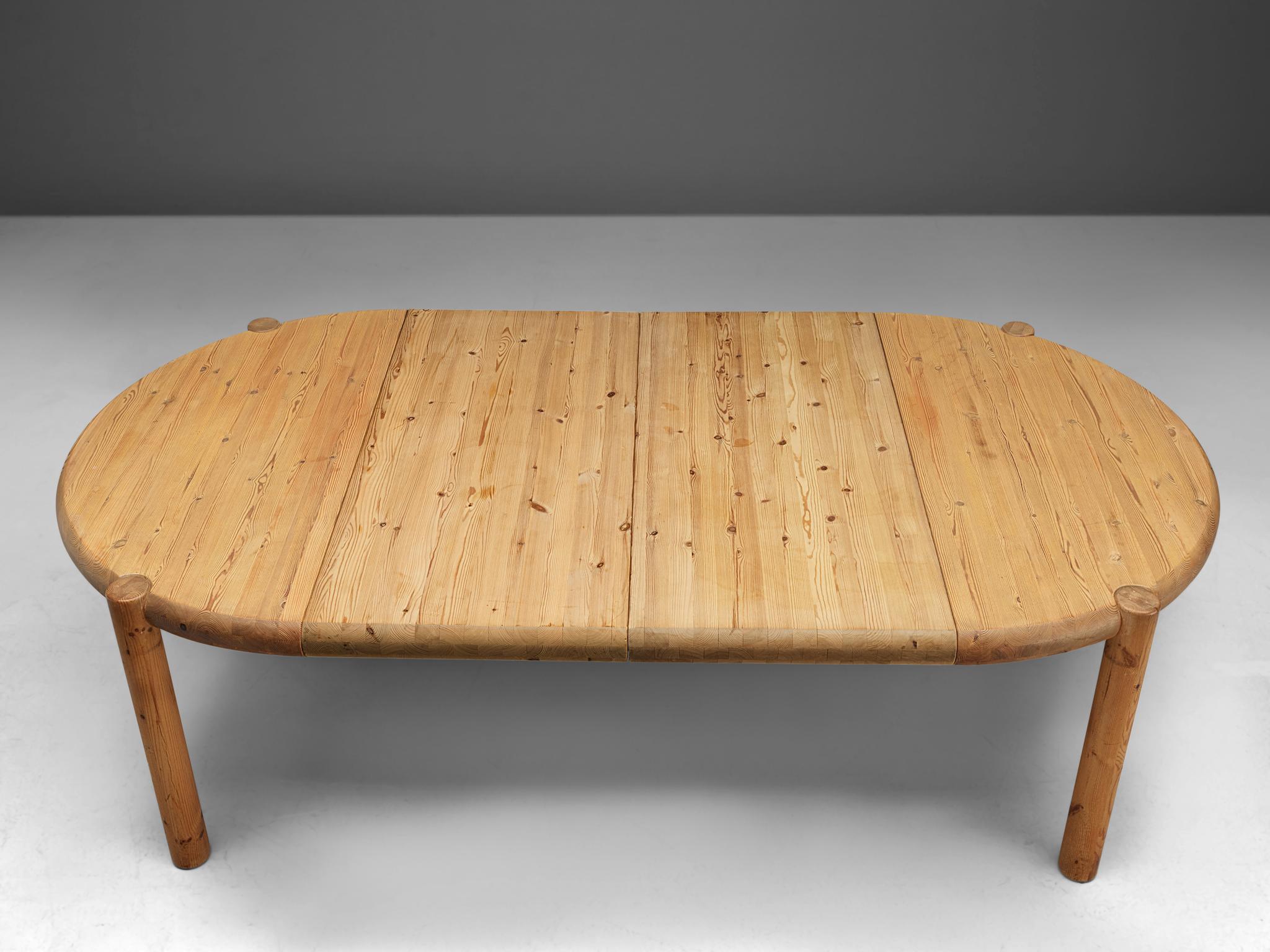 Late 20th Century Rainer Daumiller Extendable Dining Table in Pine