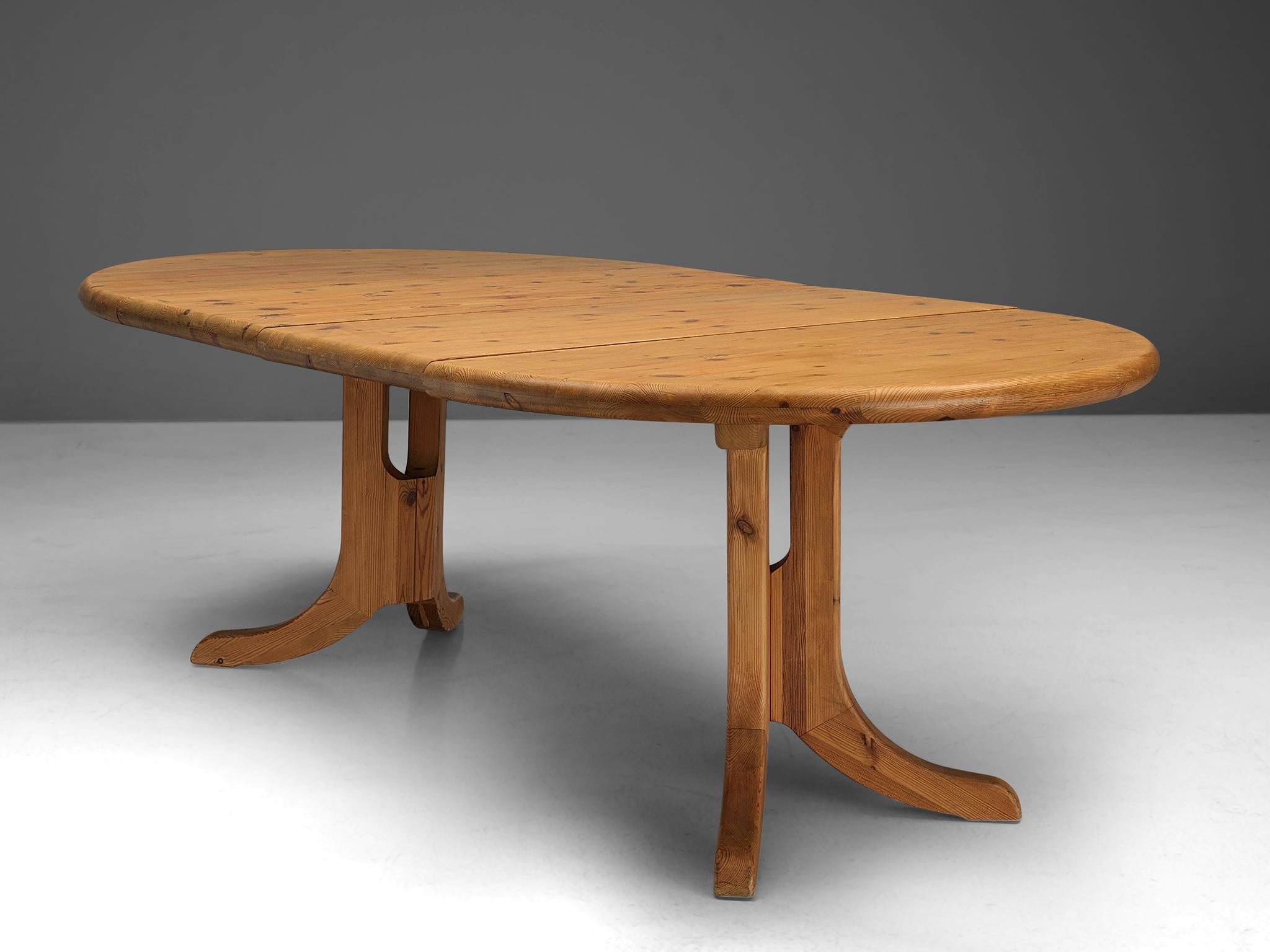 Late 20th Century Rainer Daumiller Extendable Dining Table in Pine
