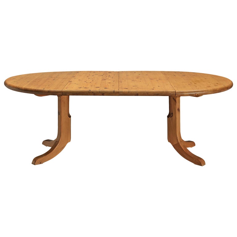 Rainer Daumiller Extendable Dining Table in Pine For Sale at 1stDibs