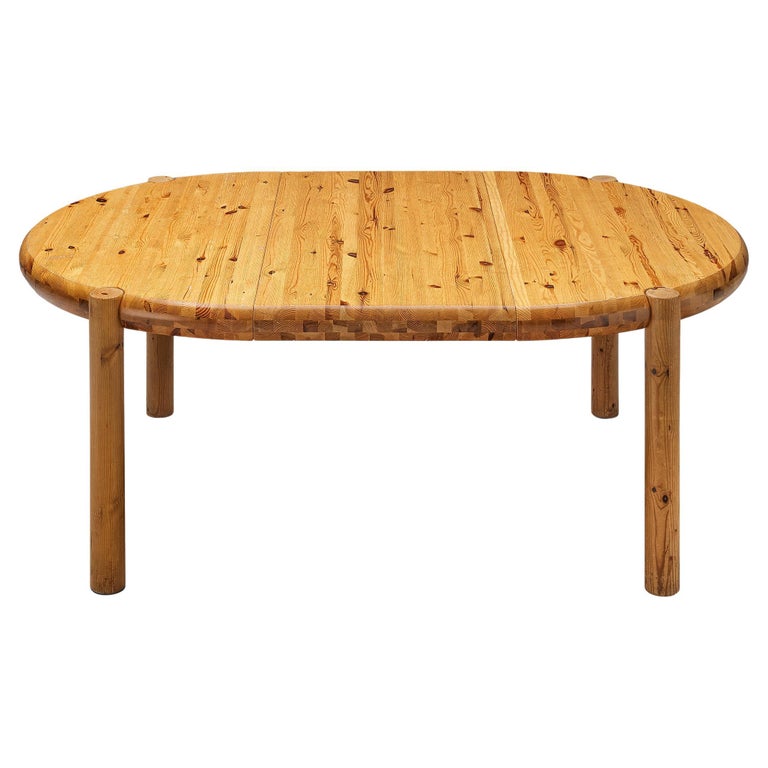 Rainer Daumiller Extendable Dining Table in Pine For Sale at 1stDibs