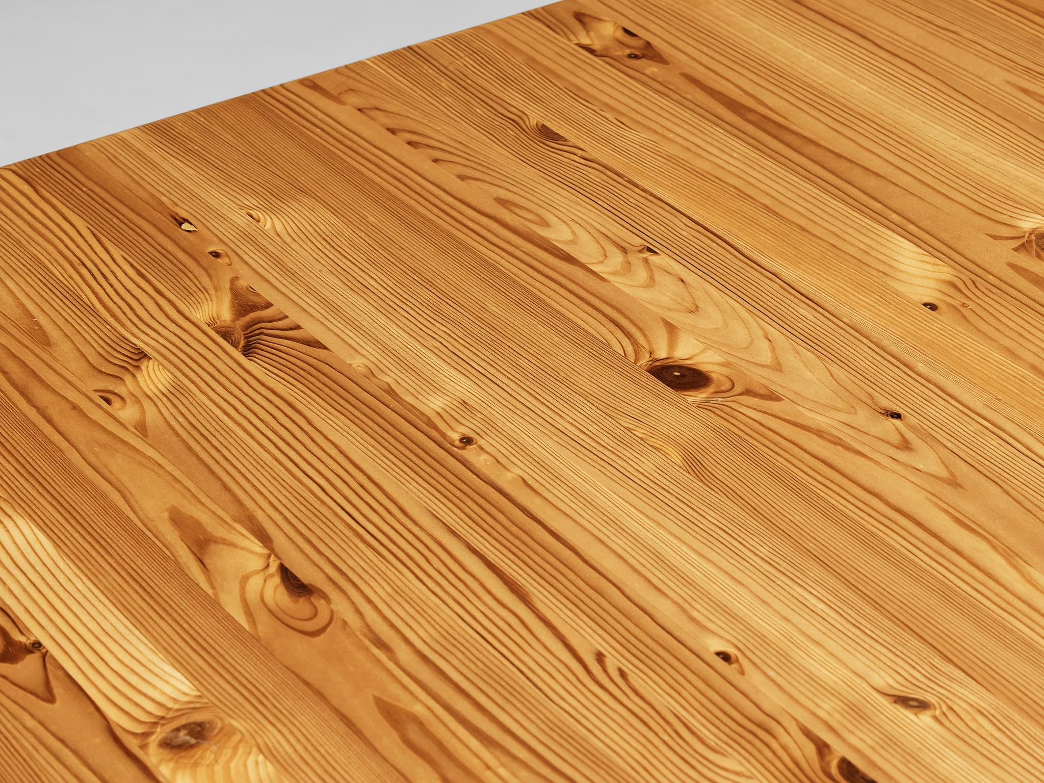 Rainer Daumiller Extendable Drop-Leaf Dining Table in Solid Pine For Sale 4