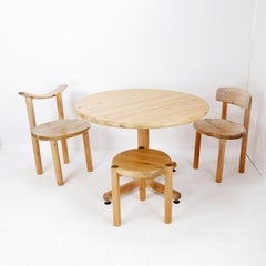 Rainer Daumiller for Hirtshals Savværk A/S dining set - Denmark, 1970s