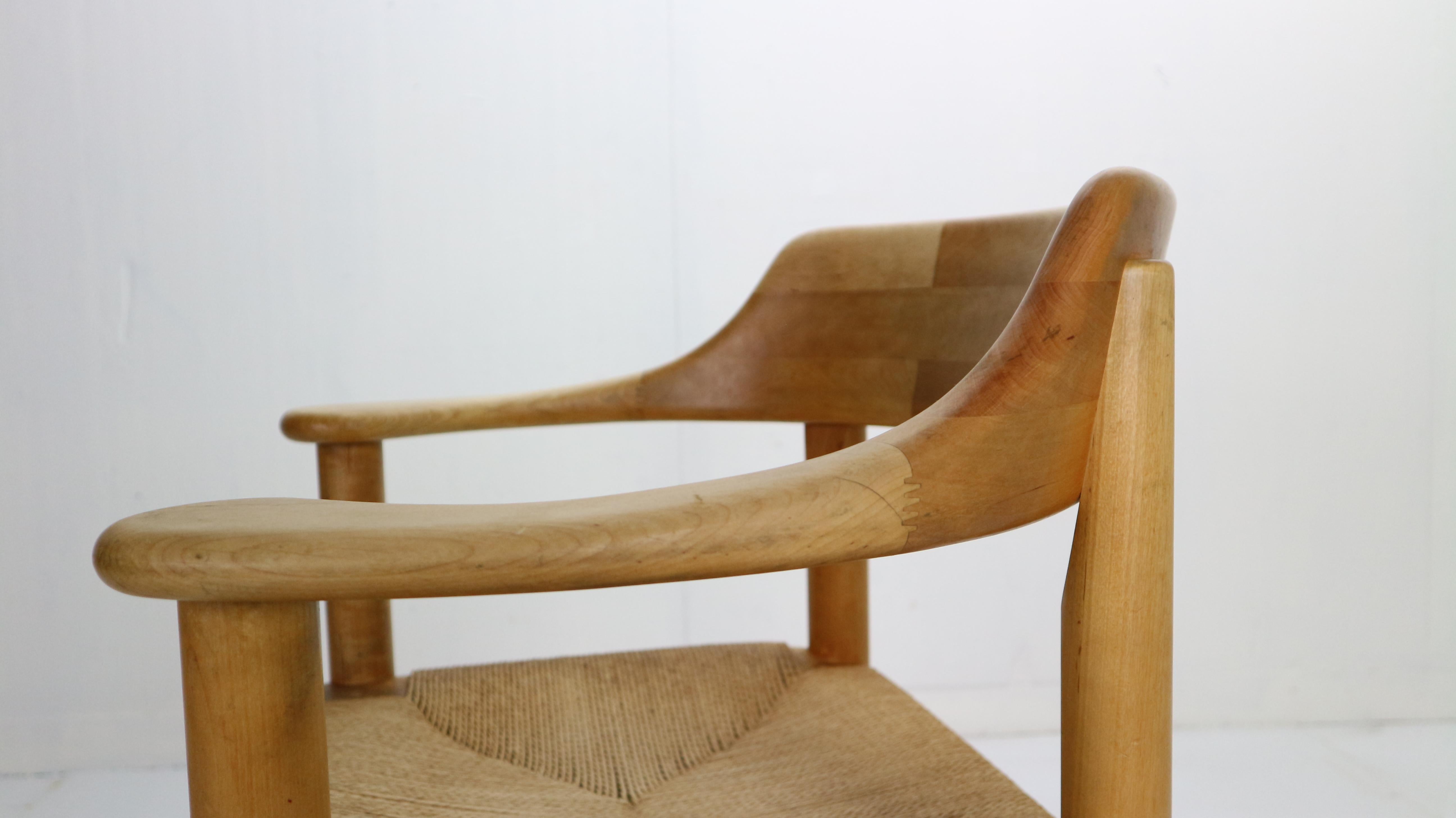 Rainer Daumiller for Hirtshals Sawmill Set of 4 Dining Room Chairs, Denmark 1970 3