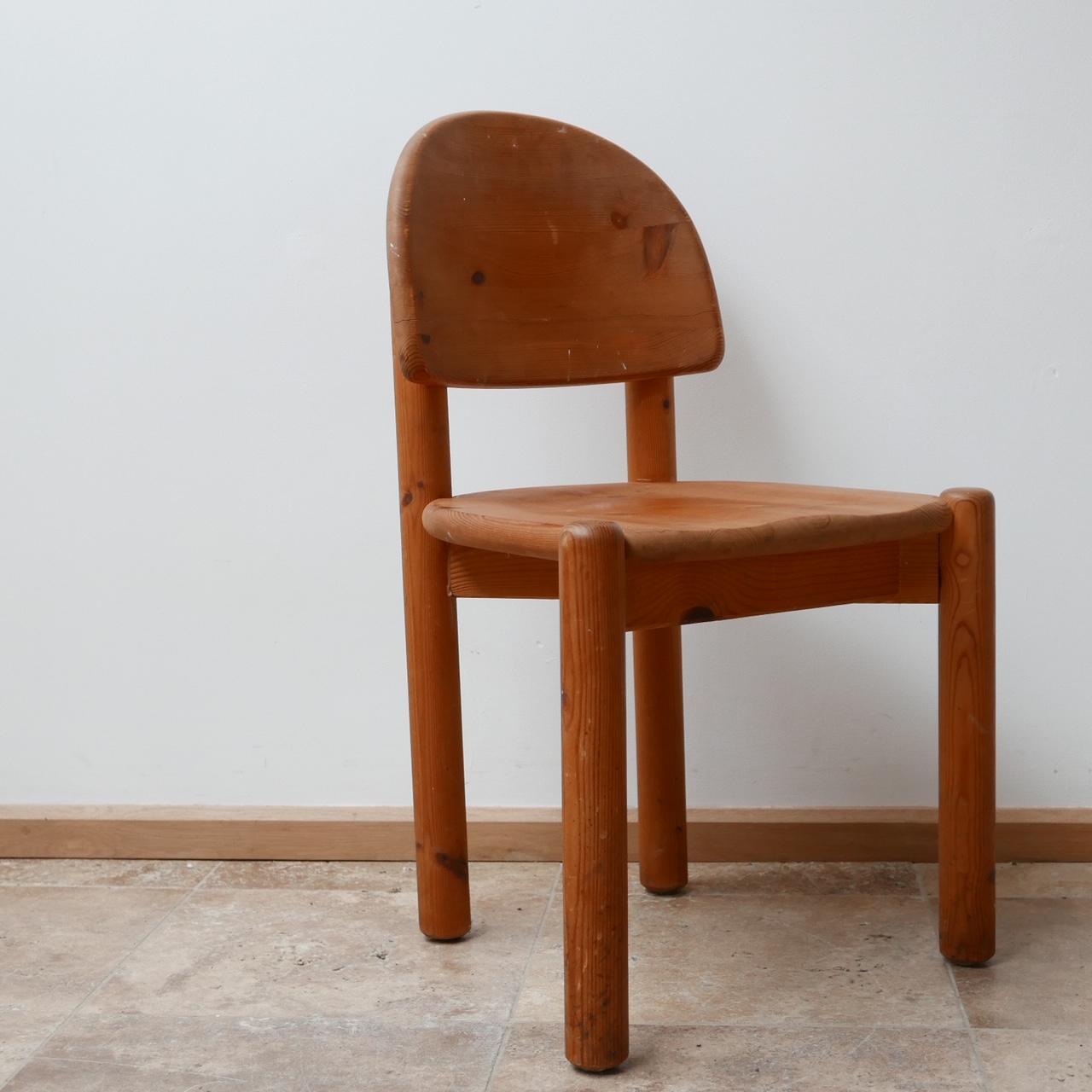 Rainer Daumiller Midcentury Pine Dining Chairs '6' 8