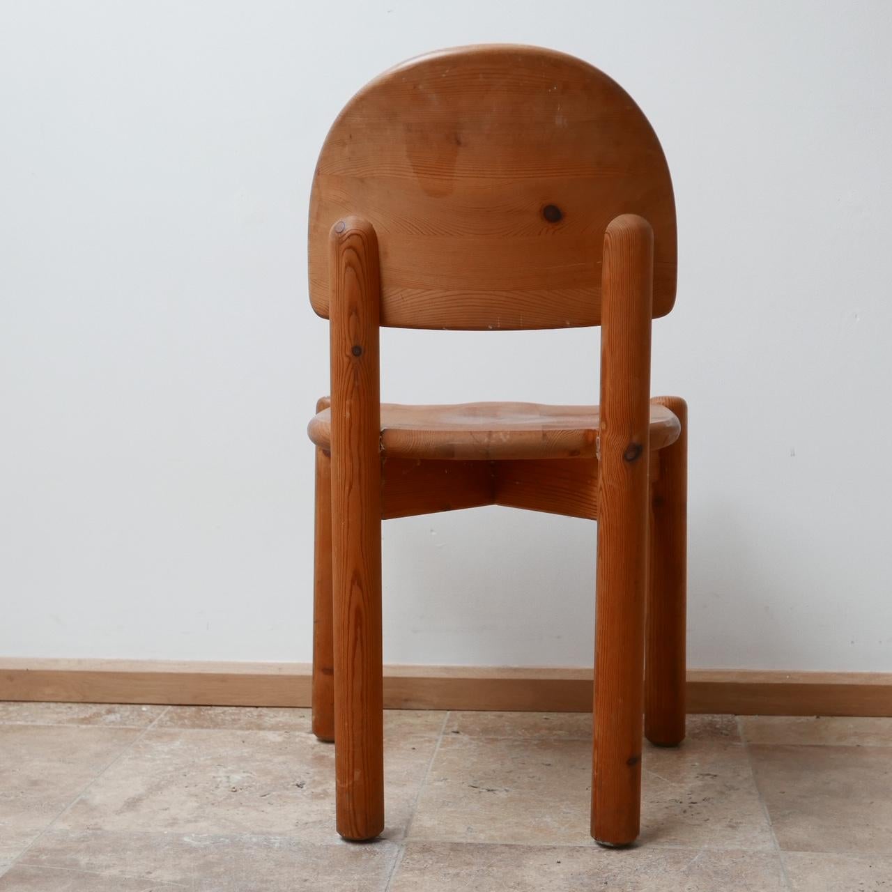 Rainer Daumiller Midcentury Pine Dining Chairs '6' 9