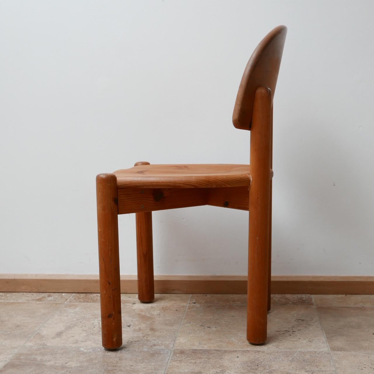 Rainer Daumiller Midcentury Pine Dining Chairs '6' 10