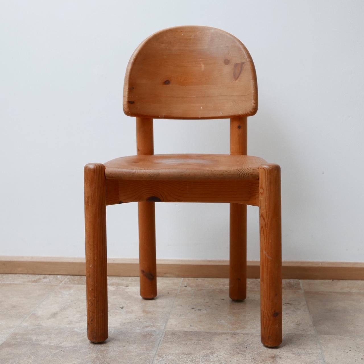 Rainer Daumiller Midcentury Pine Dining Chairs '6' 12