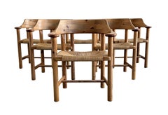 Chaises de salle à manger Rainer Daumiller Organic Design/One, Danemark années 1970