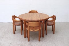 Rainer Daumiller Pine Dining Table for Hirtshals Savvaerk