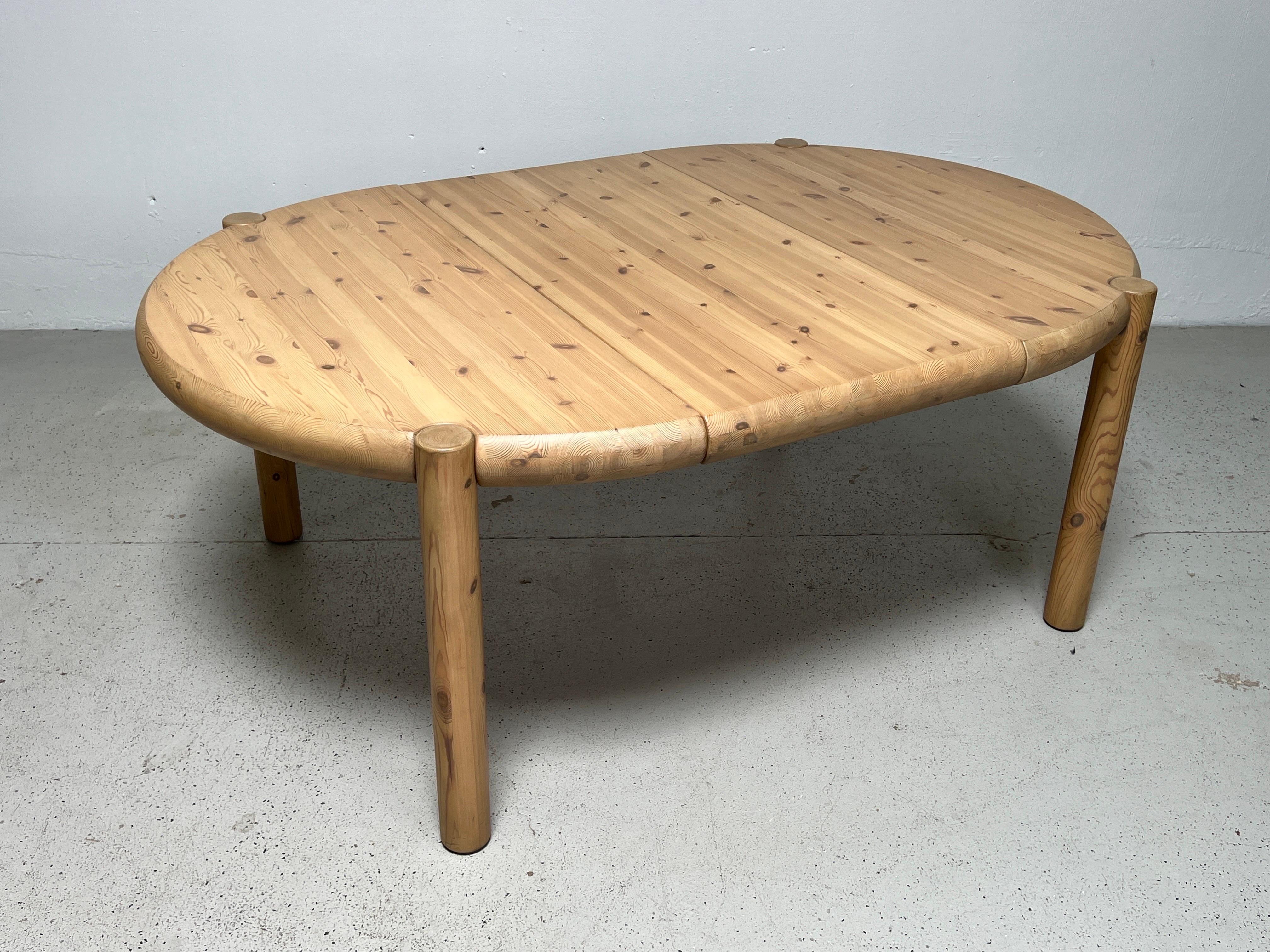 Late 20th Century Rainer Daumiller Pine Dining Table 