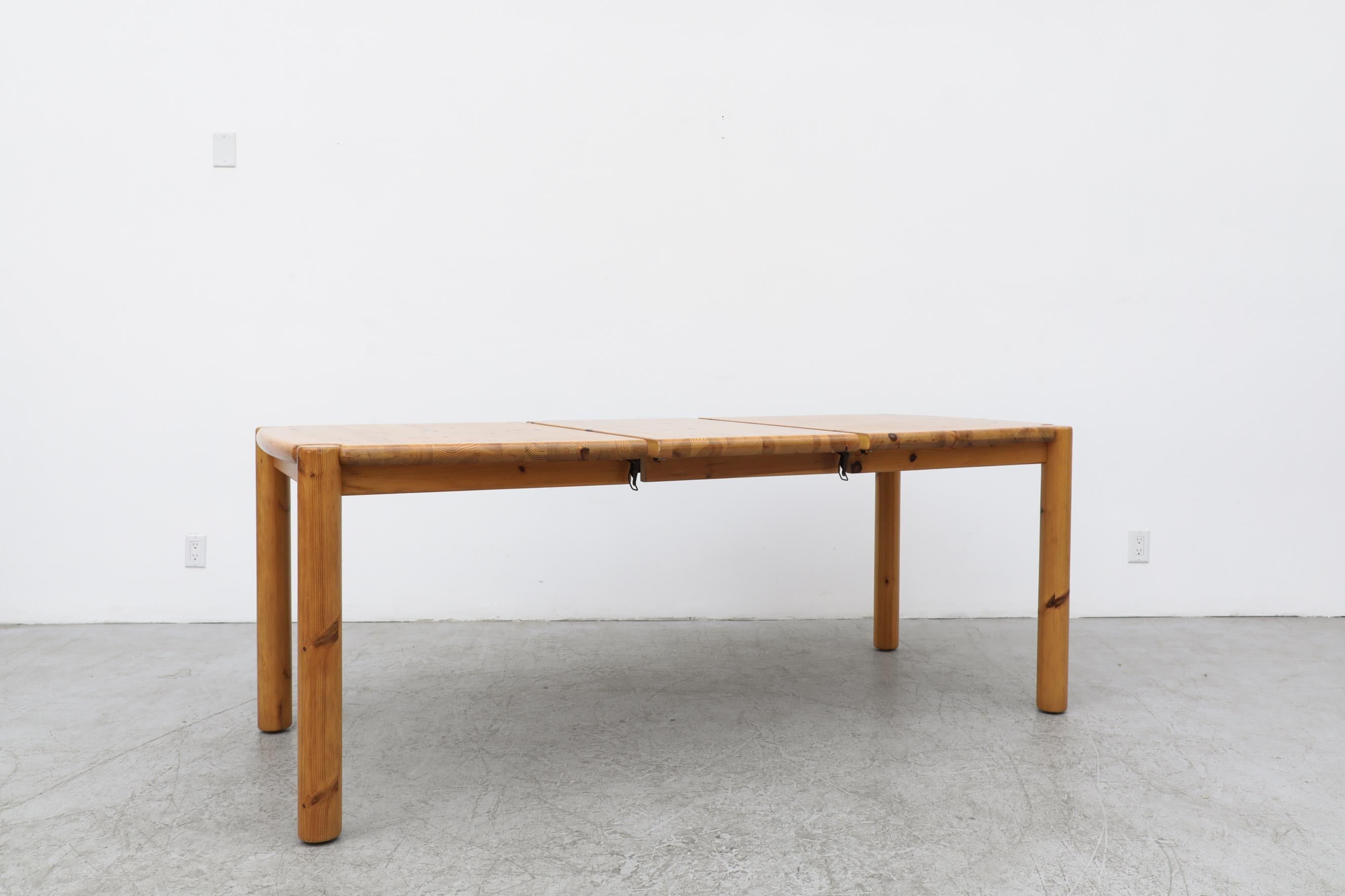 Rainer Daumiller Pine Dining Table with Leaf 4