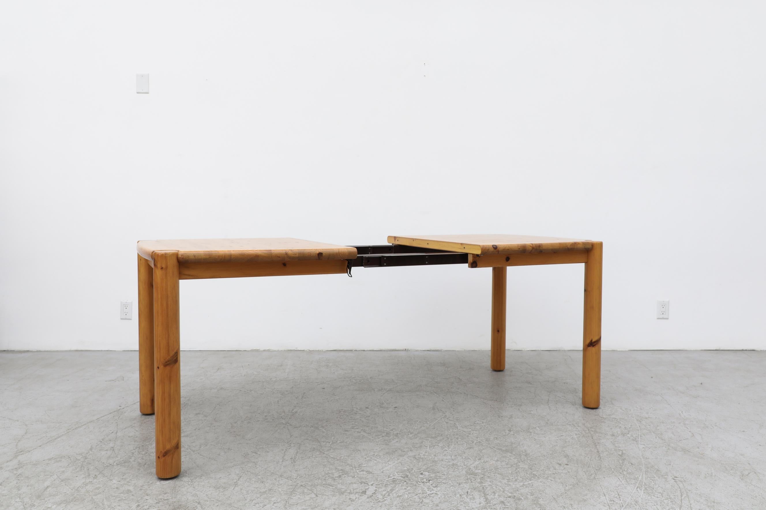 Rainer Daumiller Pine Dining Table with Leaf 1