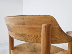 Rainer Daumiller Pine Wood Dining Chairs for Hirtshals Savvaerk, Set of 4, 1970