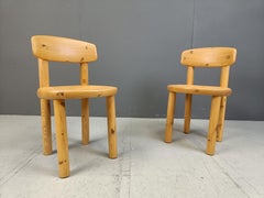 Rainer Daumiller pine wood dining chairs for Hirtshals Savvaerk - set of 4