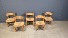 Sedie da pranzo in legno di pino di Rainer Daumiller per Hirtshals Savvaerk - set da 5